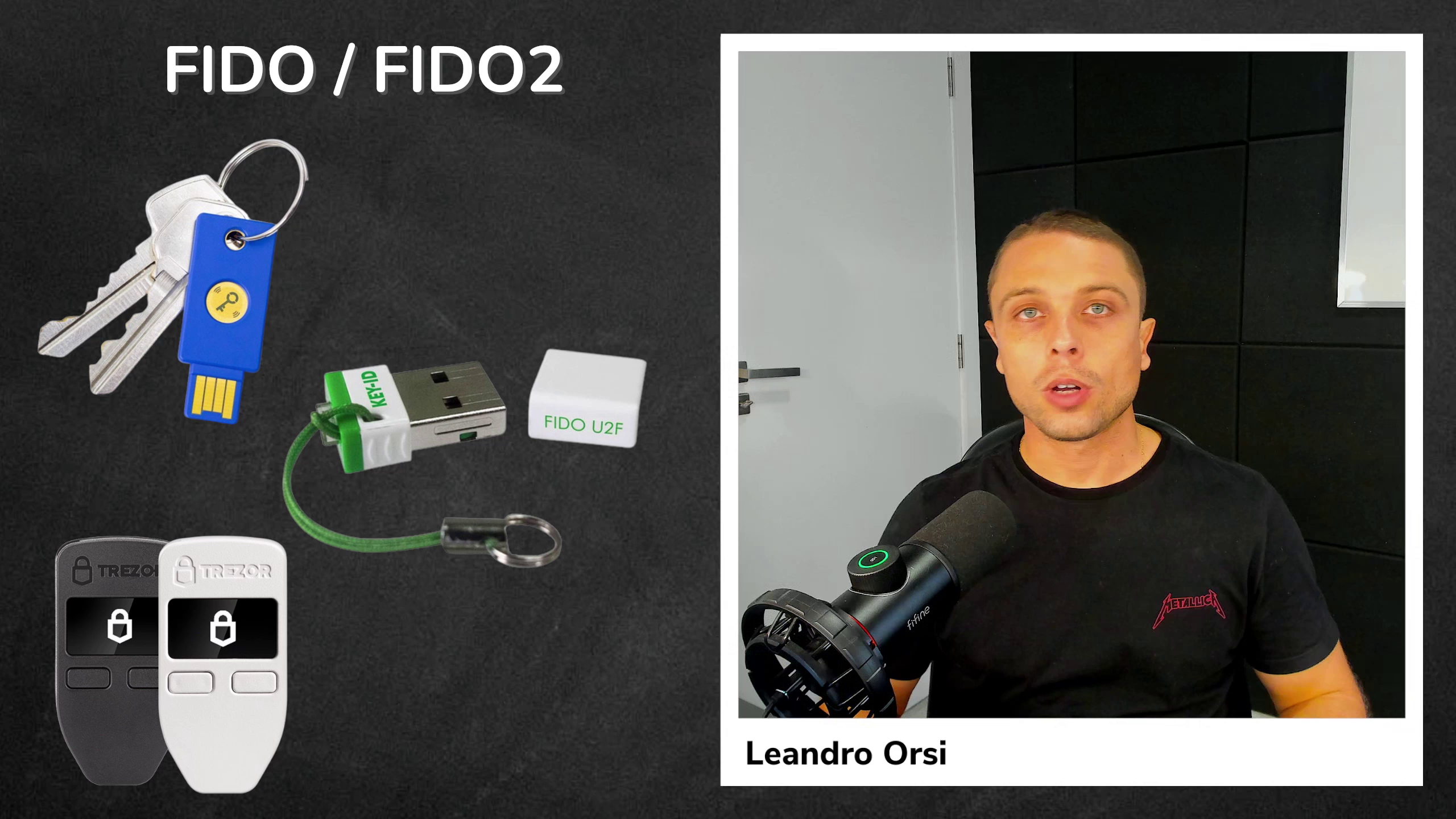 Aula sobre chaves físicas FIDO/FIDO2